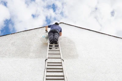 Peinture extérieure à Mouliherne — façades et ravalement